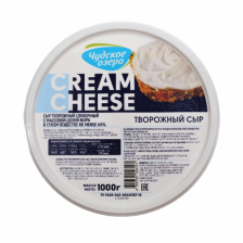 Творожный сыр Чудское озеро CREAM CHEESE 60% 1кг