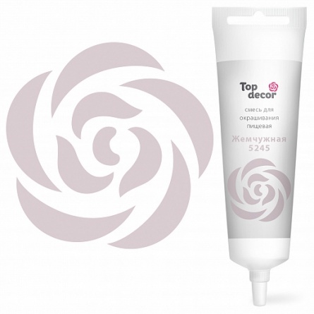 Пищевой краситель гелевый "Жемчужная" 100г фото 1