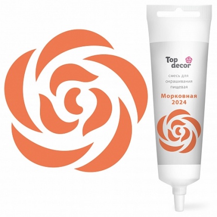 Пищевой краситель гелевый "Морковный" 100г фото 1