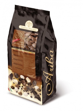 Молочный шоколад Ariba Latte Dischi 32% 1кг фото 1