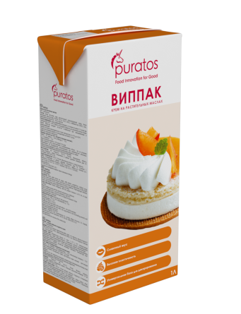 Крем на растительных маслах "Виппак" 1л фото 1