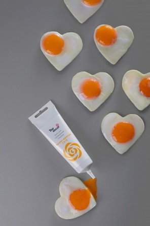 Пищевой краситель гелевый "Яично-желтый" 100г фото 2