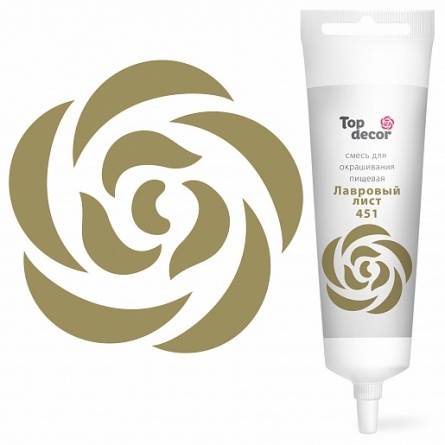 Пищевой краситель гелевый "Лавровый лист" 100г фото 1