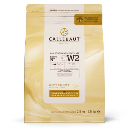 Белый шоколад Callebaut CW2 фото 1