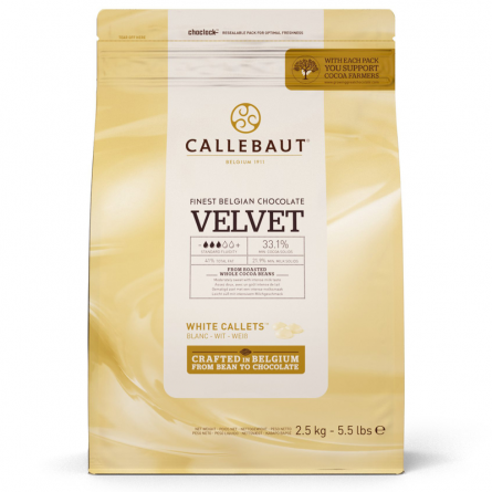 Белый шоколад Callebaut Velvet фото 1