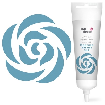Пищевой краситель гелевый "Морская лагуна" 100г фото 1