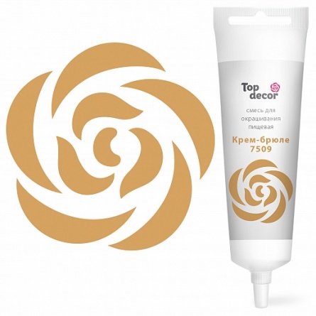 Пищевой краситель гелевый "Крем-Брюле" 100г фото 1