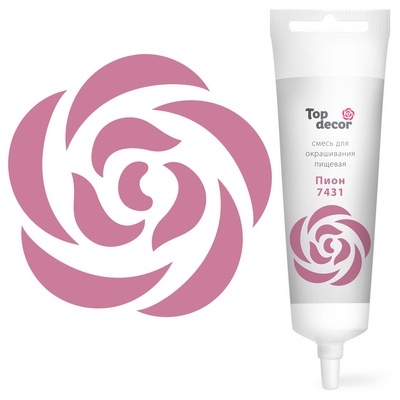 Пищевой краситель гелевый "Пион" 100г фото 1