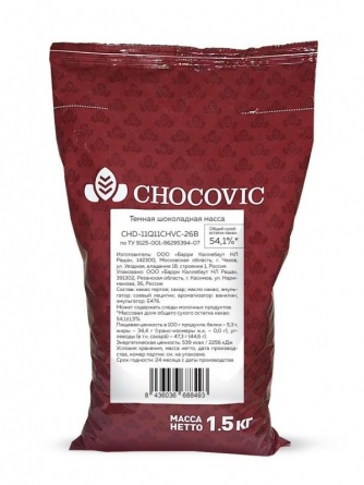 Темный шоколад Choсovic 1кг фото 1