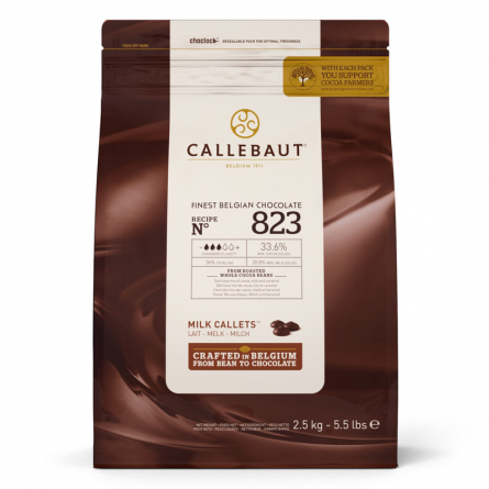 Молочный шоколад Callebaut 823 фото 1