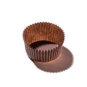 Капсула Круг №7 коричневая (2000шт) фото 1