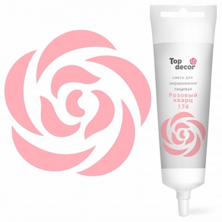 Пищевой краситель гелевый "Розовый кварц" 100г фото 1